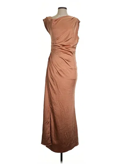 Pre-owned Elliatt Cocktail Dress In Brown