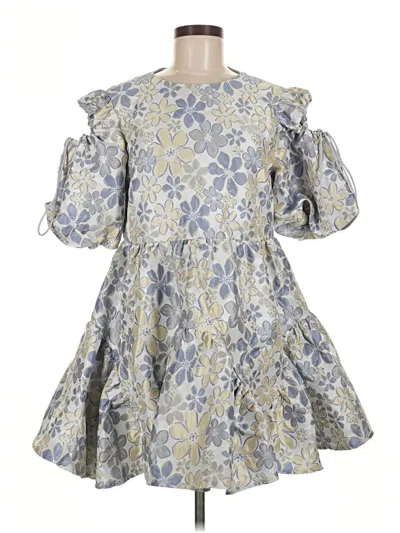 Pre-owned Elliatt Cocktail Dress In Gray