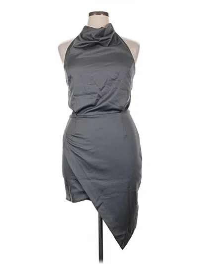 Pre-owned Elliatt Cocktail Dress In Gray