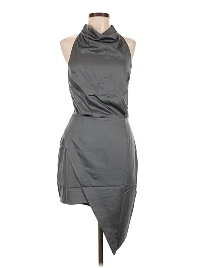 Pre-owned Elliatt Cocktail Dress In Gray