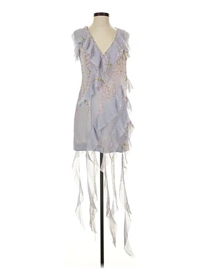 Pre-owned Elliatt Cocktail Dress In Gray