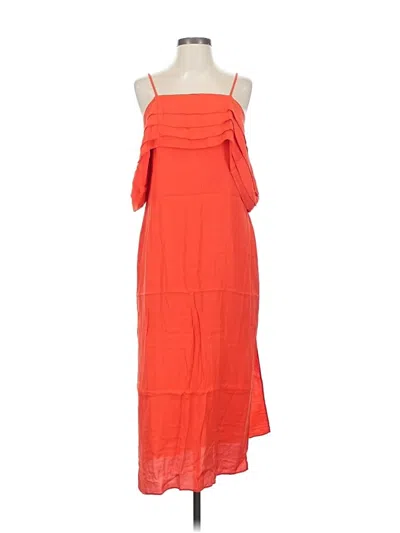 Pre-owned Elliatt Cocktail Dress In Orange