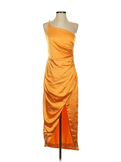 Pre-owned Elliatt Cocktail Dress In Orange