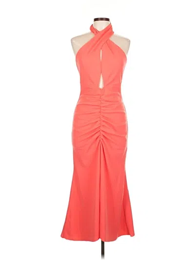 Pre-owned Elliatt Cocktail Dress In Orange