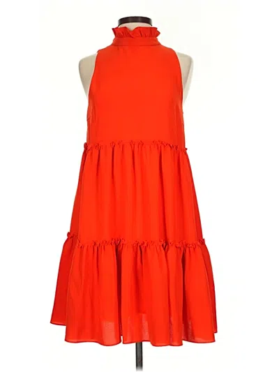 Pre-owned Elliatt Cocktail Dress In Orange