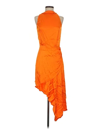 Pre-owned Elliatt Cocktail Dress In Orange