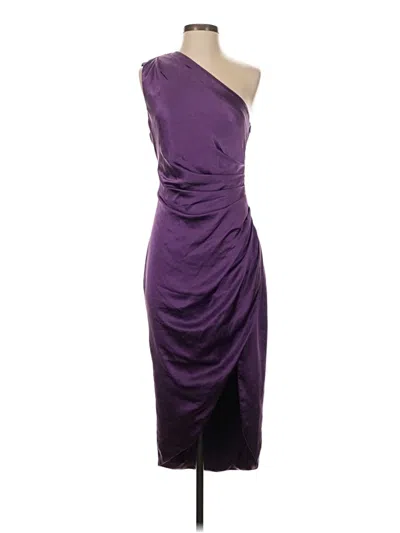 Pre-owned Elliatt Cocktail Dress In Purple
