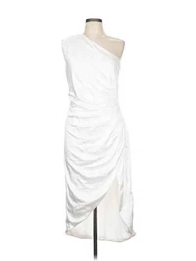 Pre-owned Elliatt Cocktail Dress In White