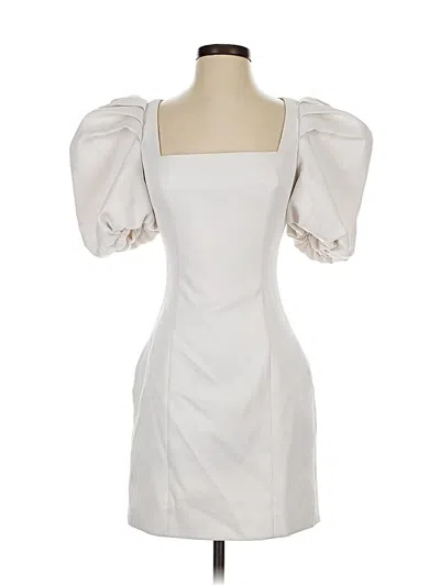 Pre-owned Elliatt Cocktail Dress In White