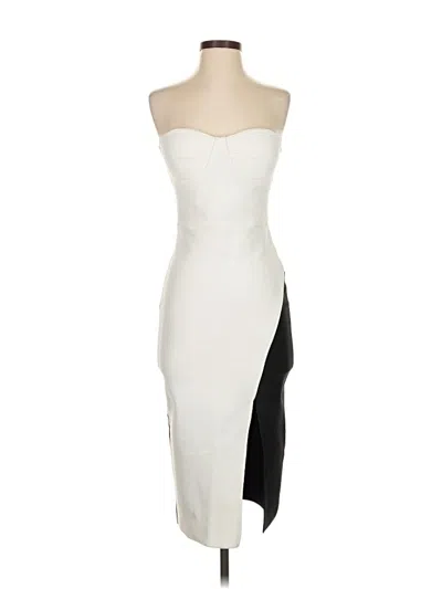 Pre-owned Elliatt Cocktail Dress In White
