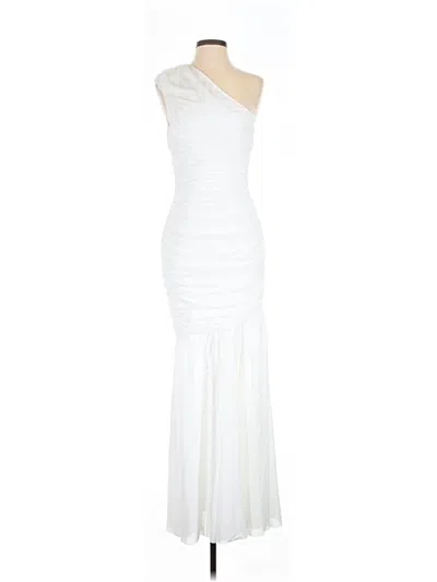 Pre-owned Elliatt Cocktail Dress In White