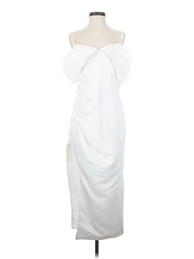 Pre-owned Elliatt Cocktail Dress In White