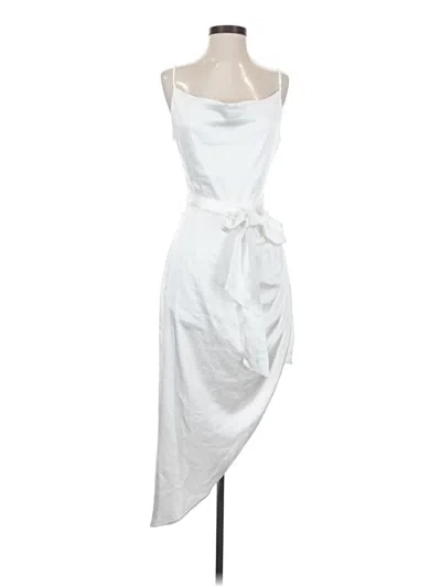 Pre-owned Elliatt Cocktail Dress In White
