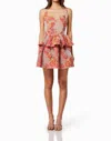 Elliatt Commitment Mini Dress In Multi In Multi