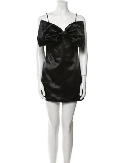 Pre-owned Elliatt Cowl Neck Mini Dress W/ Tags In Black