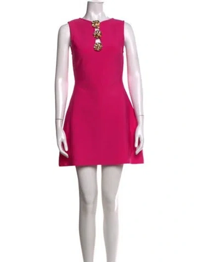 Pre-owned Elliatt Crew Neck Mini Dress W/ Tags In Pink