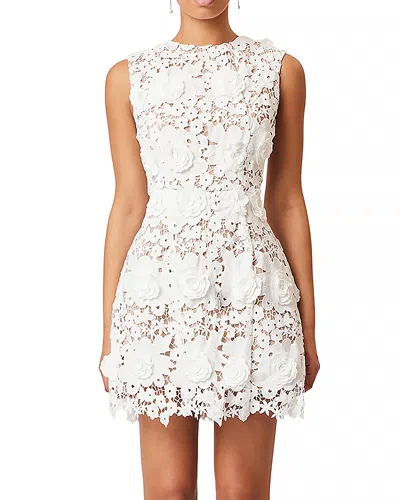Elliatt Daffodil Mini Dress In Ivory