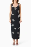 Elliatt Delia Midi Dress In Black