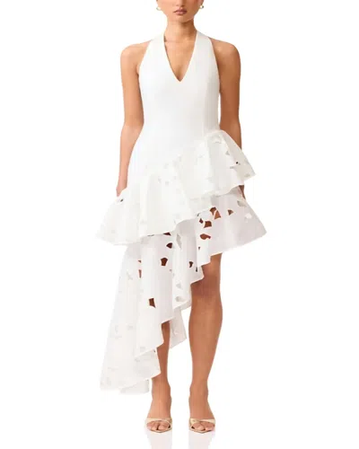 Elliatt Elizabeth Asymmetrical Gown In Multi