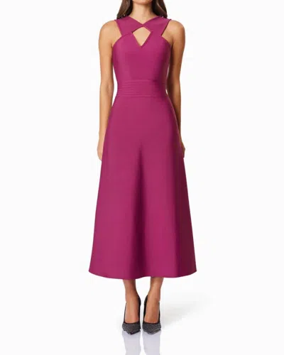 Elliatt Ella Day Dress In Wine In Pink