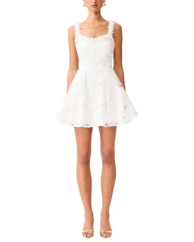 Elliatt Elowen A Line Mini Dress In White