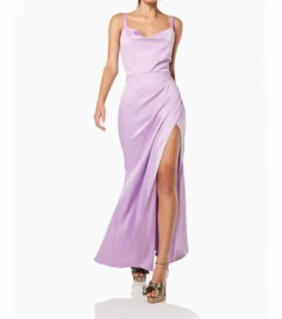 Elliatt Emerson Maxi Gown In Lilac In Purple