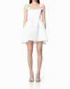 Elliatt Enchantment Bow Dress In White