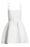 Elliatt Enchantment Bow Dress In Ivory