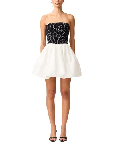 Elliatt Eris Strapless Mini Dress In Black