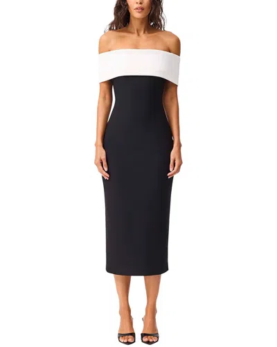 Elliatt Euphoria Midi Dress In Black