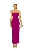 Elliatt Evee Maxi Dress In Pink