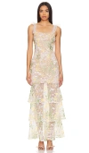 Elliatt Experience Maxi Dress In 碎花