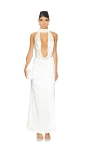 Elliatt Faith Maxi Dress In Cream