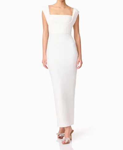 Elliatt Fiona Maxi Dress In White