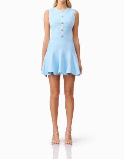 Elliatt Fiona Mini Dress In Blue