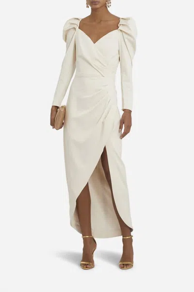 Elliatt Fire Lilly Dress In Antique Ivory In Neutral