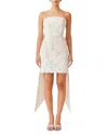 Elliatt Florian Strapless Lace Cocktail Minidress