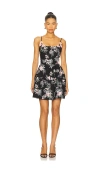 Elliatt Gaia Mini Dress In Transparent