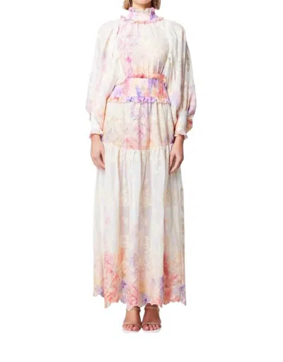 Elliatt Grandeur Dress In Multi In Pink