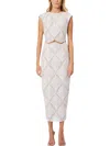 Elliatt Harper Crop Top And Skirt Set In Ivory In Neutral