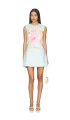 Elliatt Harper Shift Mini Dress In Blue