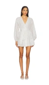 Elliatt Iris Mini Dress In White