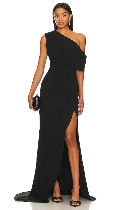 Elliatt Isadora Gown In Black