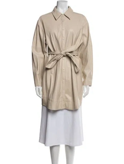 Pre-owned Elliatt Jacket In Neutrals