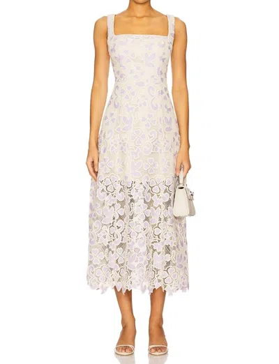 ELLIATT JASMINE MIDI DRESS IN LILAC MULTI