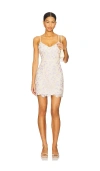 Elliatt Jasmine Mini Dress In Neutral