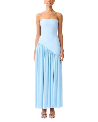 Elliatt Jesselle Asymmetric Gown In Blue