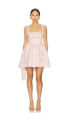 Elliatt Joesphine Corset Mini Dress In Blush