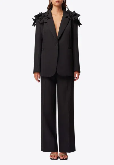 Elliatt Kennedy Bow Embellished Suit In Black