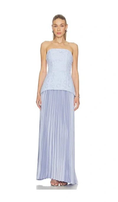 Elliatt Lacy Strapless Gown